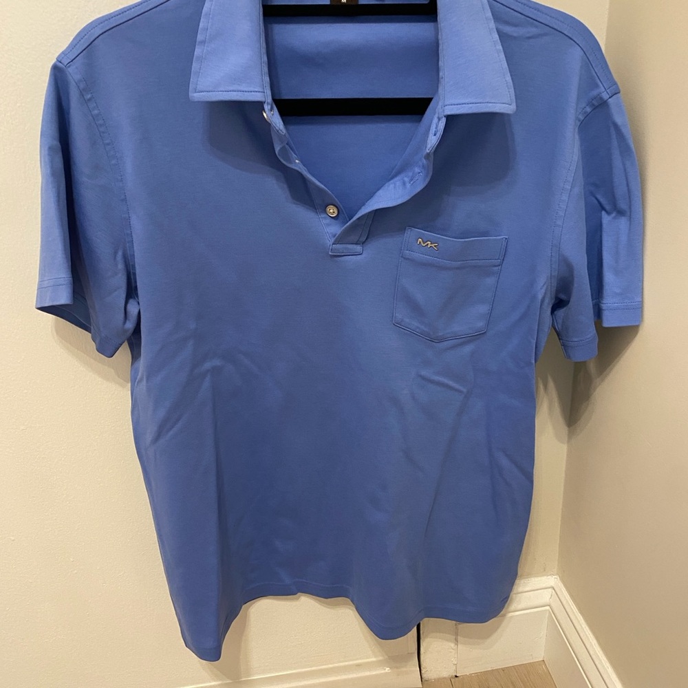 Men's Blue Polo Shirt
